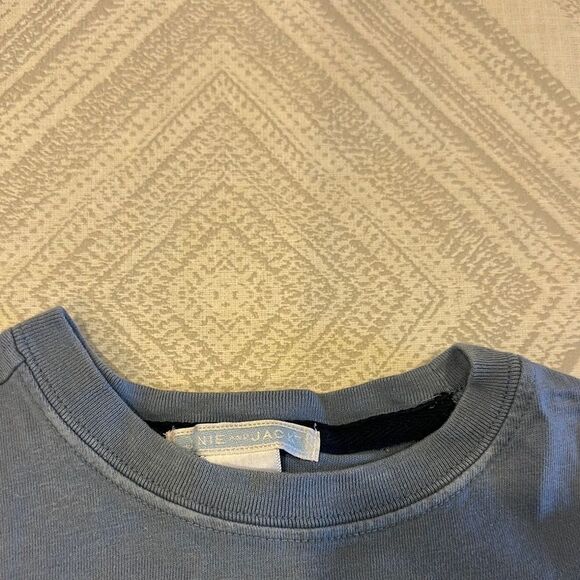 Janie and Jack Boys Nautical Graphic Tee - Blue: Size 18-24 Months - Picture 3 of 6